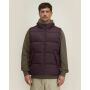 Puffer Gilet 2.0 - De unisex puffer bodywarmer - Red Brown (XS)