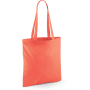 Shopper met lange hengsels Coral One Size Shopper met lange hengsels Coral One Size