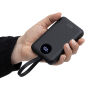 Magnetische 15W draadloze powerbank REEVES-WATTRON PLUS X - zwart Magnetische 15W draadloze powerbank REEVES-WATTRON PLUS X - zwart