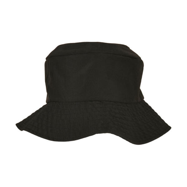 Elastic Adjuster Bucket Hat - Black - One Size