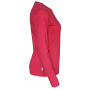 Cottover Gots T-shirt Long Sleeve Lady red