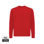 IQONIQ Etosha lichtgewicht gerecycled katoen sweater, rood (S)