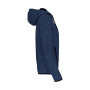 Heather damesvest met capuchon Light royal blue melange S