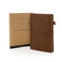 Daily Notes Binder 3-in-1 hervulbaar PU notitieboek, bruin