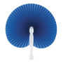 PEACOCK - Opvouwbare waaier donkerblauw