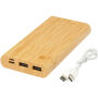 Tulda bamboe powerbank 10,000 mAh - Naturel