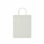 PAPER TONE M - Medium papieren geschenktas - Wit