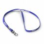 Polyester tubulaire keycord met metalen klem