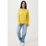 IQONIQ Etosha lichtgewicht gerecycled katoen sweater, geel (S)
