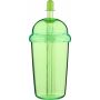 rPet Drinkbeker met rietje Glow 500 ml lichtgroen rPet Drinkbeker met rietje Glow 500 ml lichtgroen