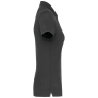 Damespolo korte mouwen Dark Grey XXL Damespolo korte mouwen Dark Grey XXL