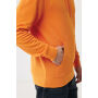 IQONIQ Rila lichtgewicht gerecycled katoen hoodie, oranje (L)