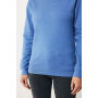 IQONIQ Denali gerecycled katoen sweater ongeverfd, heather blue (XXS)