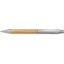 Bamboe balpen Lacey zilver