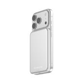 Urban Vitamin Pomona 5000mAh Qi2.2 25W magnetische powerbank, zilver