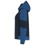 Softshell Capuchon Bicolor Redefined Dames 406119 Ink-Royal Blue XXL
