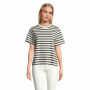 LEGEND WOMEN - LEGEND DAMES-T-SHIRT - XXL - Off White| Navy
