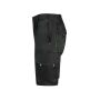TWO-TONE MULTI-POCKET BERMUDA SHORTS, BLACK/LIME, 36, VELILLA