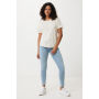 IQONIQ Yala dames lichtgewicht gerecycled katoen t-shirt, natural raw (L)