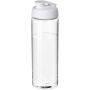 H2O Active® Vibe 850 ml sportfles met kanteldeksel - Transparant/Wit