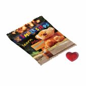 Vruchtengummies in veel standaard vormen, Wit, Hartje Vruchtengummies in veel standaard vormen, Wit, Hartje