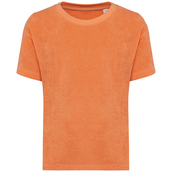 Ecologisch badstof meisjes T-shirt Ecologisch badstof meisjes T-shirt