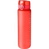 rPET drinkfles Brinley 1000 ml rood