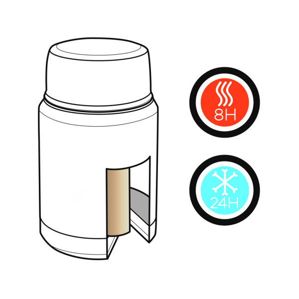 Swiss Peak Elite copper vacuüm voedselcontainer, zwart Swiss Peak Elite copper vacuüm voedselcontainer, zwart