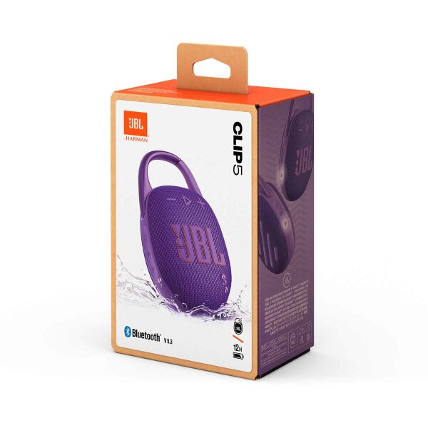 JBL Clip 5 (Paars) JBL Clip 5 (Paars)