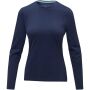 Ponoka biologisch dames t-shirt met lange mouwen - Navy - XS Ponoka biologisch dames t-shirt met lange mouwen - Navy - XS