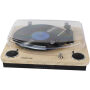 Prixton Marconi vinyl player - Zwart/Hout