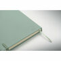 ARCOLOOP - A5 gerecycled PU notitieboek - Mintgroen