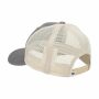 Vintage Organic Trucker Cap - Donkergrijs/Wit