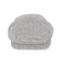 Baret duckbill Herringbone Light Grey S/M