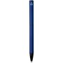 Verton balpen van gerecycled aluminium met draaibare huls (blauwe inkt) - Oceaanblauw