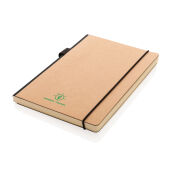 A5 deluxe kraft hardcover notitieboek, bruin