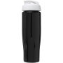 H2O Active® Tempo 700 ml sportfles met flipcapdeksel - Zwart/Wit