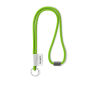 Polyester 2-kleurige koord-lanyard met full color label