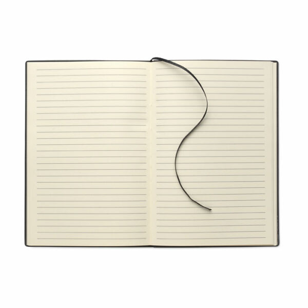 TREZE - DIN A5 Notizbuch PU - Schwarz TREZE - DIN A5 Notizbuch PU - Schwarz