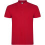 Star herenpolo met korte mouwen - Rood - S