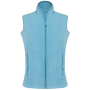 Bodywarmer van microfleece dames Cloudy blue heather XS