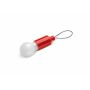 Sleutelhanger gloeilampje - Rood