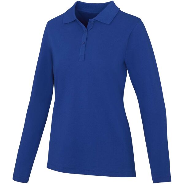 Calgary 180 g/m² damespolo met lange mouwen Calgary 180 g/m² damespolo met lange mouwen