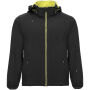 Siberia unisex softshell jack - Zwart - 3XL