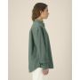 Worker Shirt - Het unisex relaxed overhemd - G. Dyed Green Bay (XS)