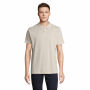 PULSE - PULSE UNISEX POLO - L - Linen Twin