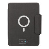 Artic Magnetic 10W draadloos oplaadbaar A5-notitieboek, zwart