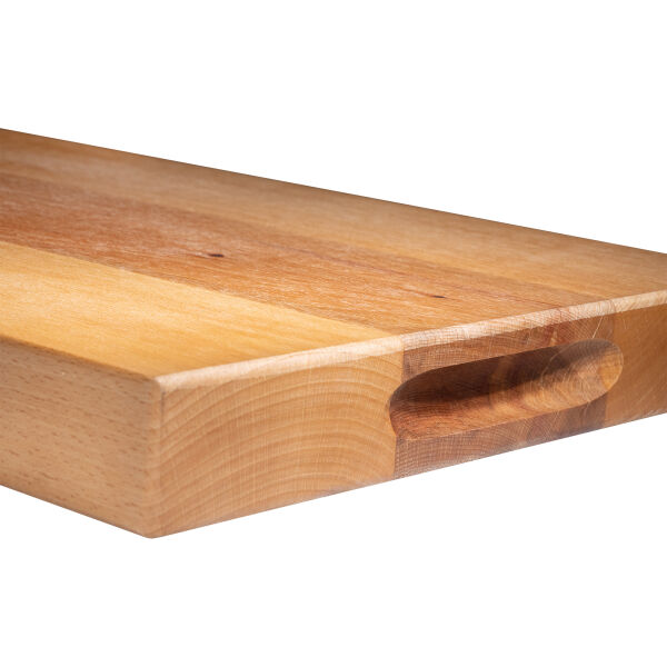 Snijplank met handvaten beuken 38x28 cm Snijplank met handvaten beuken 38x28 cm
