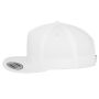 5-PANEL COTTON SNAPBACK CAP, WHITE, One size, FLEXFIT