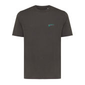 Iqoniq Sierra lichtgewicht gerecycled katoen t-shirt, antraciet (XS)